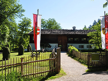 Salzburg Open Air Museum - Entrance to the museum Salzburg Open Air Museum - view of the entrance to the museum